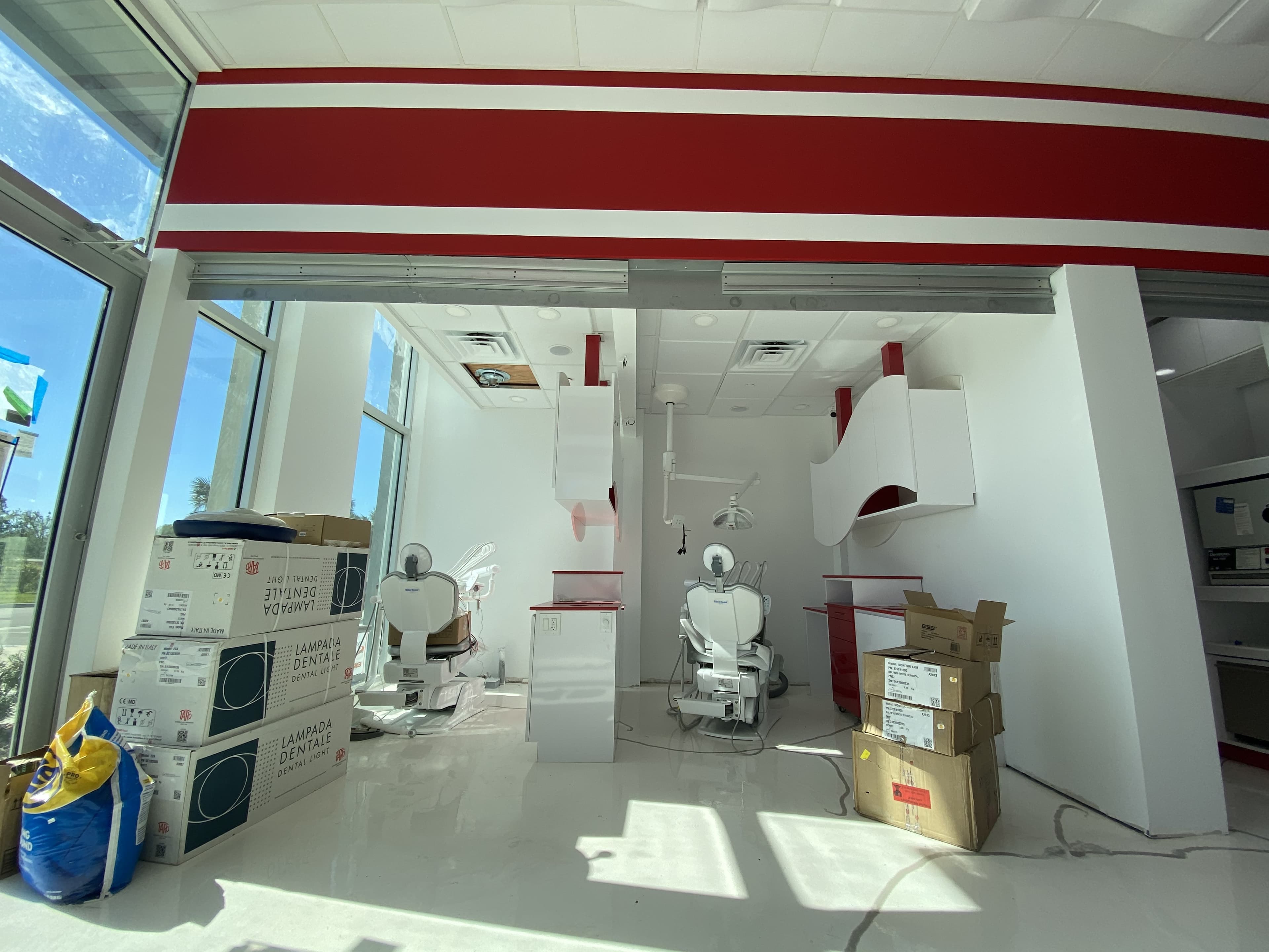Dental commercial millwork by Deerfield Interiors — serving New York, New Jersey & Connecticut
